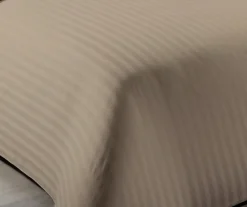 100% Cotton 200 Thread Count Extra Deep Fitted Sheet Natural - 40cm