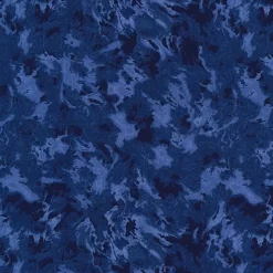 100% Cotton Fabric Navy JLK0105 - Sold by the Metre