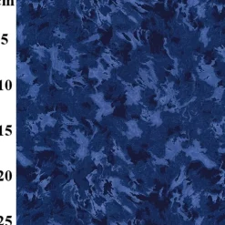 100% Cotton Fabric Navy JLK0105 - Sold by the Metre