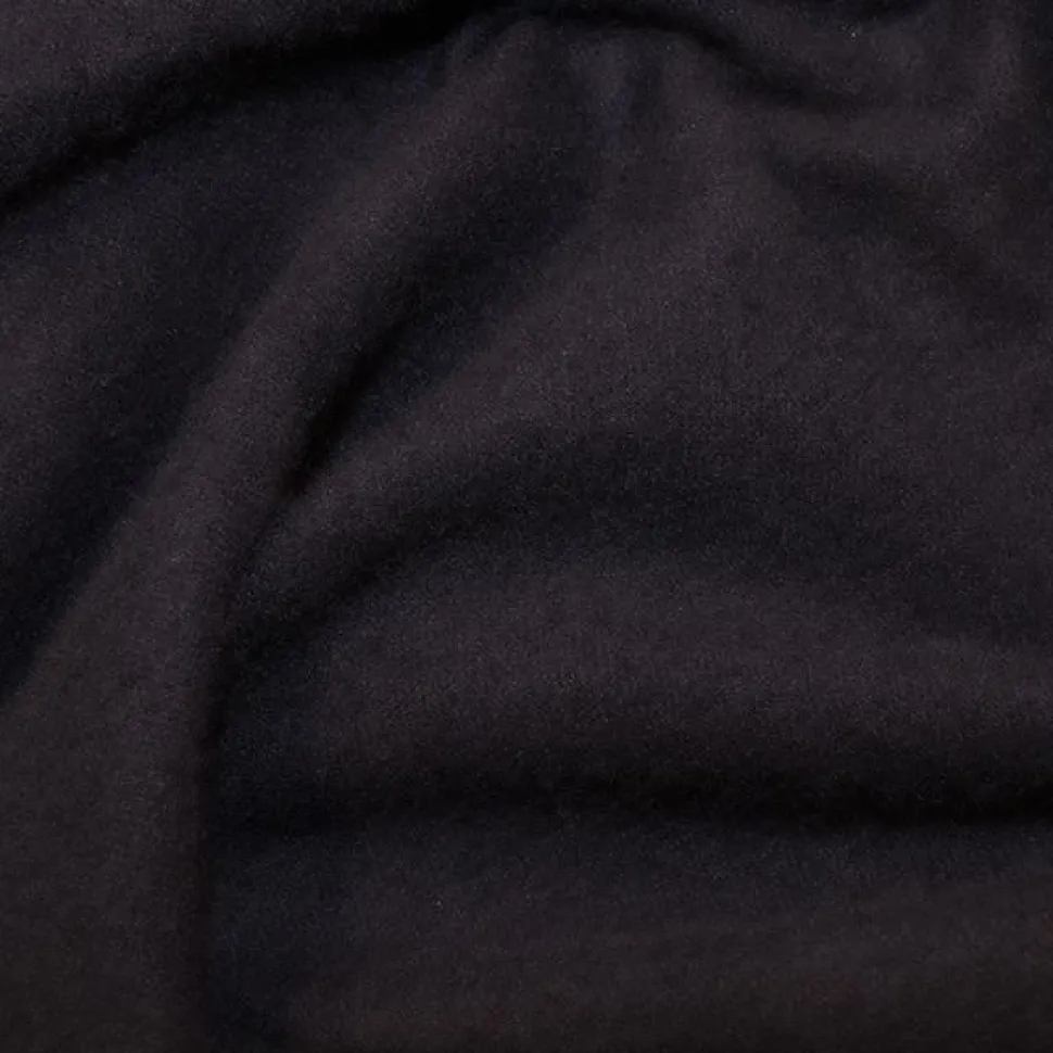 100% Cotton Flannel Navy Fabric - Price by the Metre