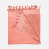 100% Cotton Hamam JUMBO Towel Coral 90x180cm RRP €24.95