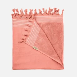 100% Cotton Hamam XXL Towel Coral 200x200cm RRP €55