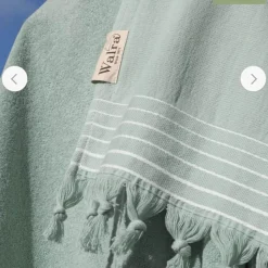 100% Cotton Hamam XXL Towel Mint 200x200cm RRP €55