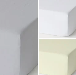 100% Cotton Small Double 4 Foot Fitted Sheet