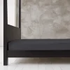 4 Foot Fitted Sheet Charcoal