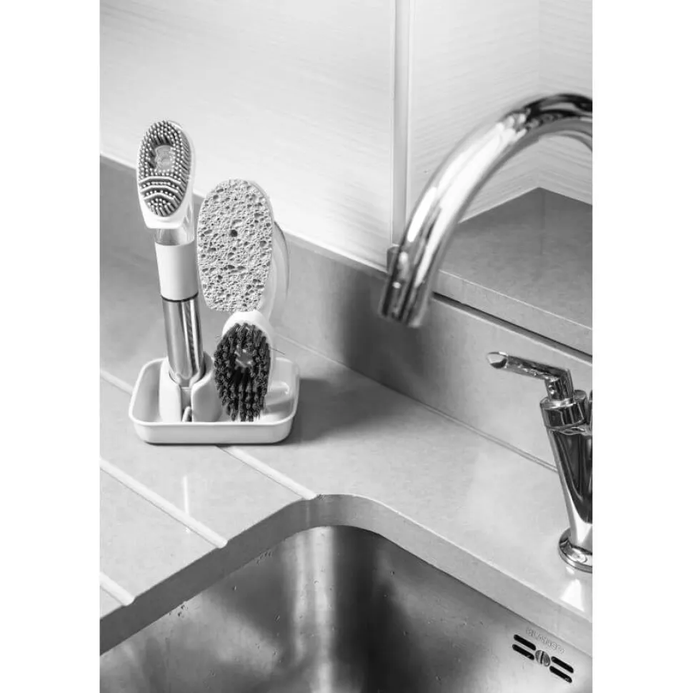 4 in 1 Coco & Grey Kitchen Cleaning Set