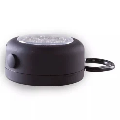 24 LED Battery Powered Round Work Light with Hanger