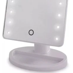 16 LED Touch Vanity White Mirror