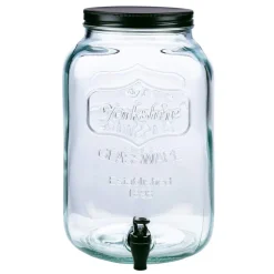 8 Litre Glass Drinks Dispenser