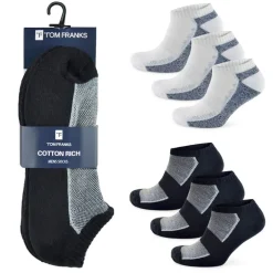 3 Pack Ankle Trainer Socks UK 7-11
