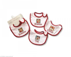 3 Pack Christmas Baby Bibs