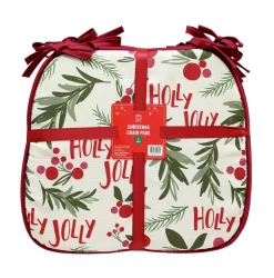 4 Pack Christmas Chair Pads