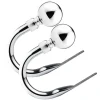 2 Pack Curtain Holdbacks Chrome Ball