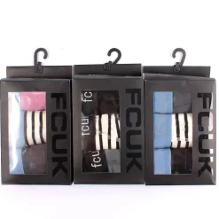 3 Pack French Connection Boxers Assorted