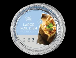 5 Pack Large Foil Flan Dishes