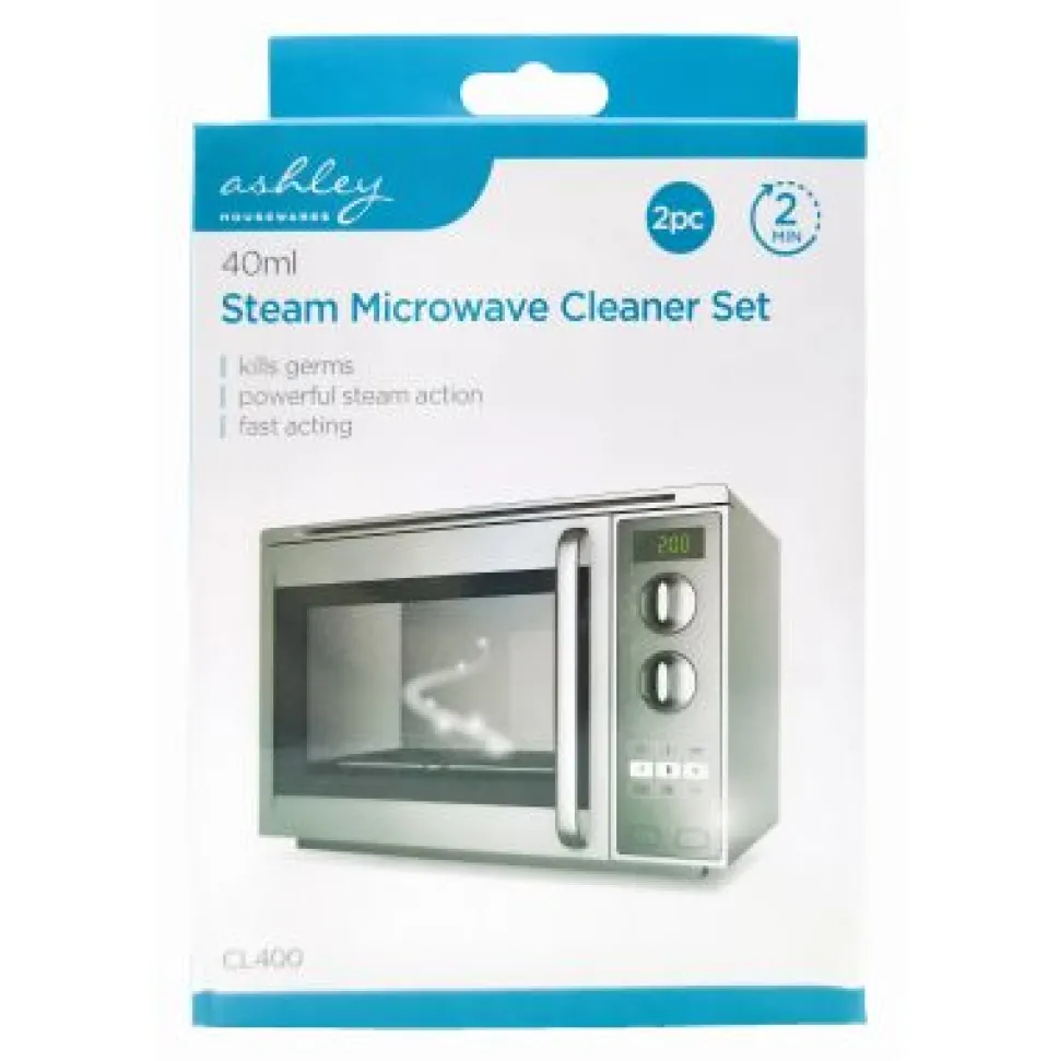 2 Pack 40ml Steam Microwave Cleaner