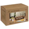 6 Pack Tumbler Glasses with Rack