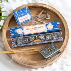 12 Packs of Nagchampa Incense Sticks by Satya