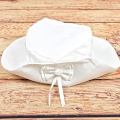 3 Piece Floral Christening Dress White