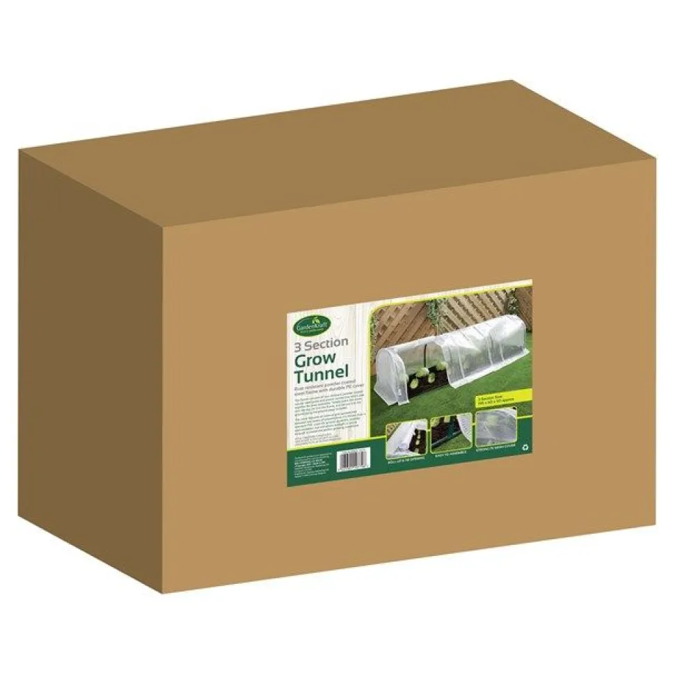 3 Section Polytunnel