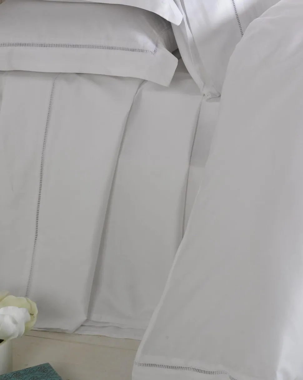 1000 Thread Count Dorchester Flat Sheet White