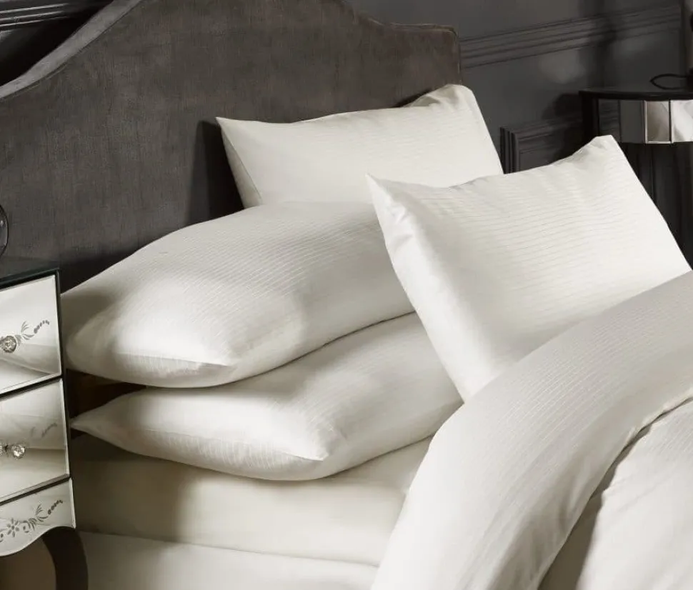 1000 Thread Count Grosvenor Pillowcase Pair Cream