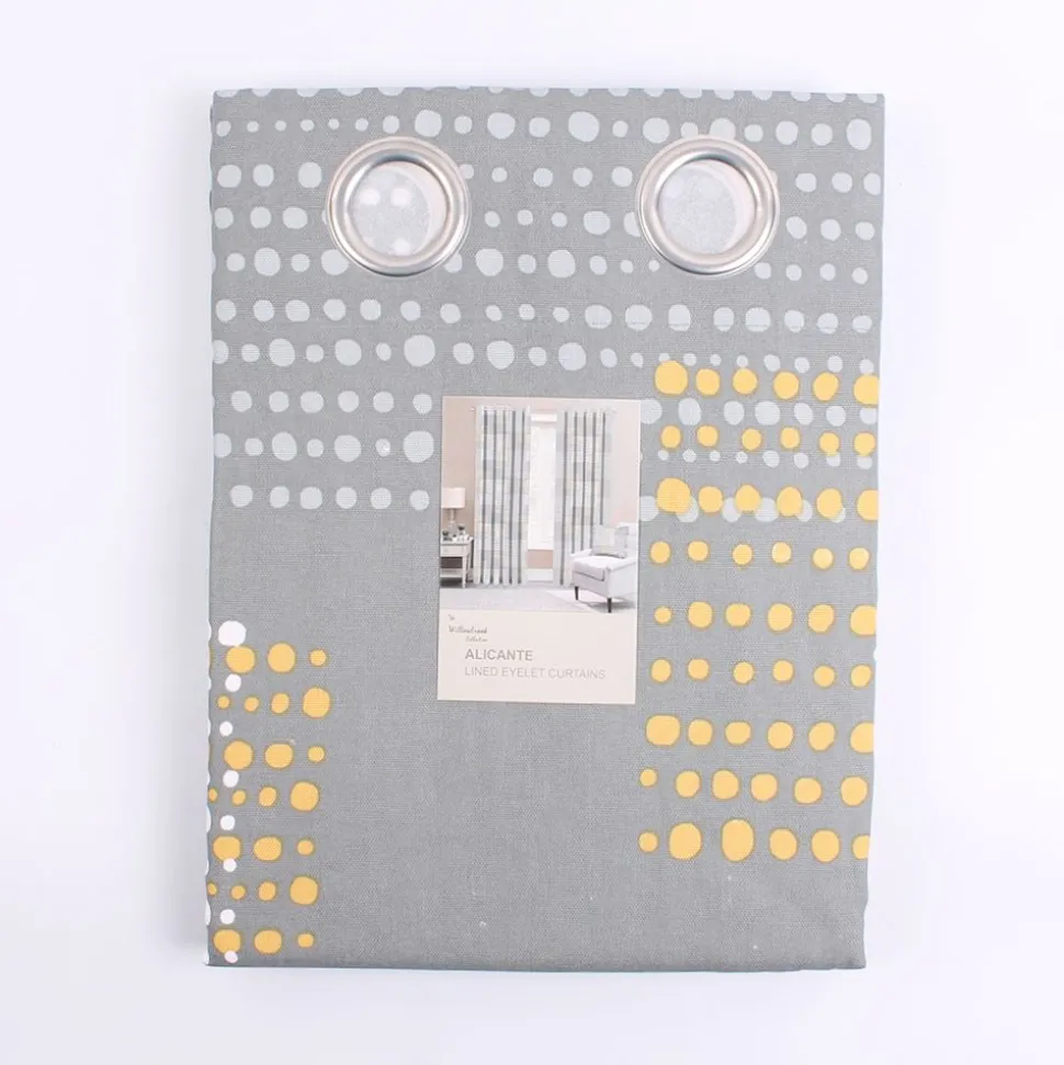 Alicante Eyelet Readymade Curtains
