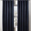 Ambiance Eyelet Curtains Navy by Emma Barclay