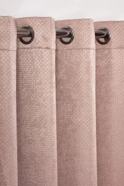 Ambiance Eyelet Curtains Blush by Emma Barclay