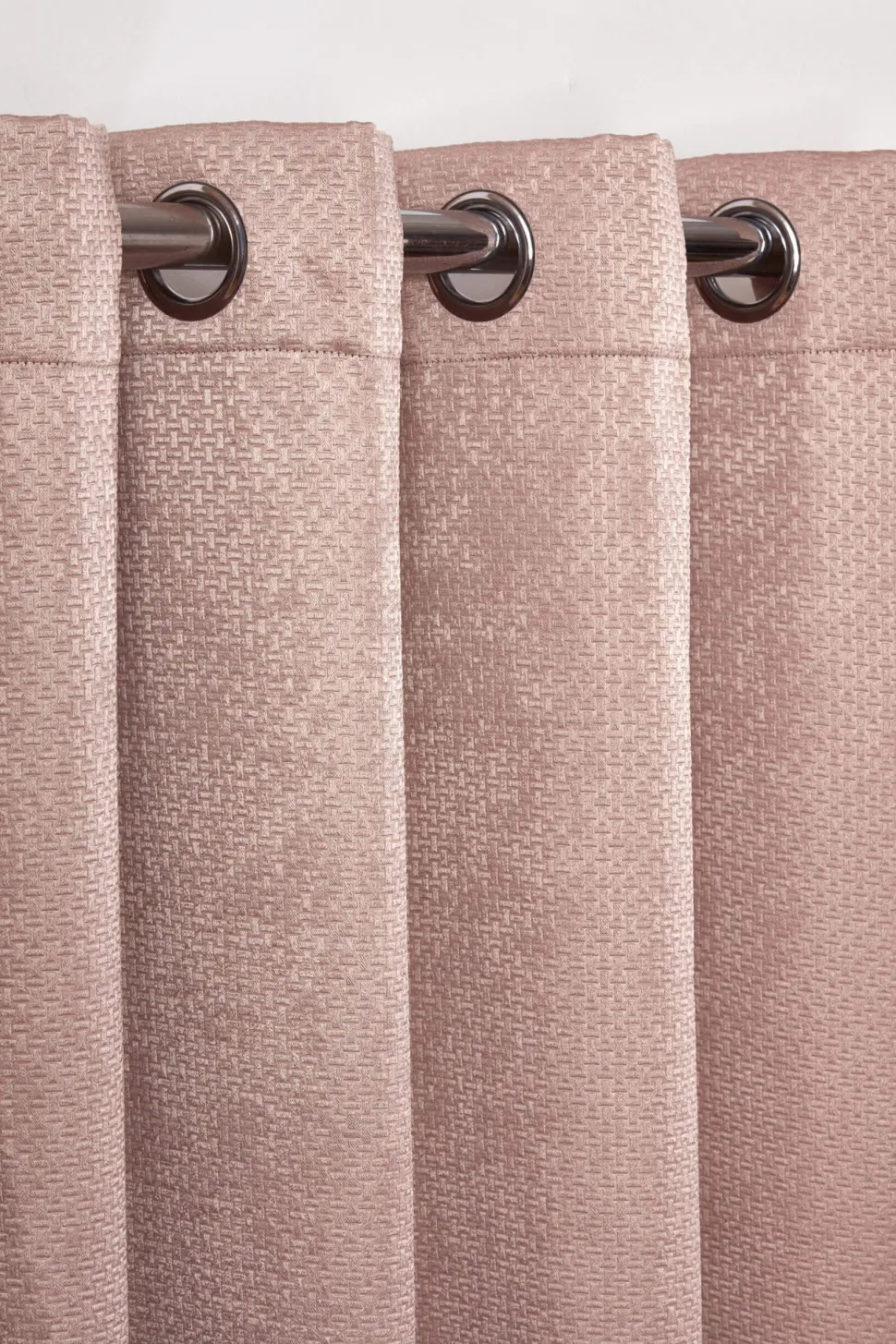 Ambiance Eyelet Curtains Blush by Emma Barclay