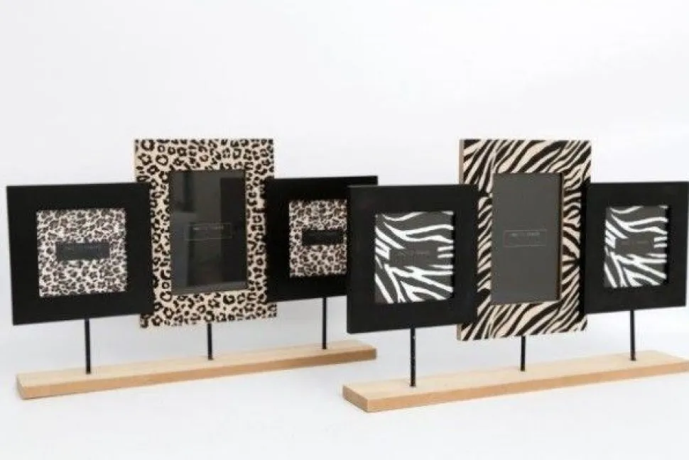 Animal Print Triple Frame Assorted