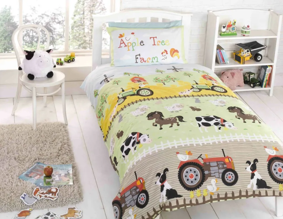 Apple Tree Farm Toddler/Cot Bed Duvet Cover Set