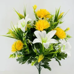 Artificial Tiger Lily Yellow