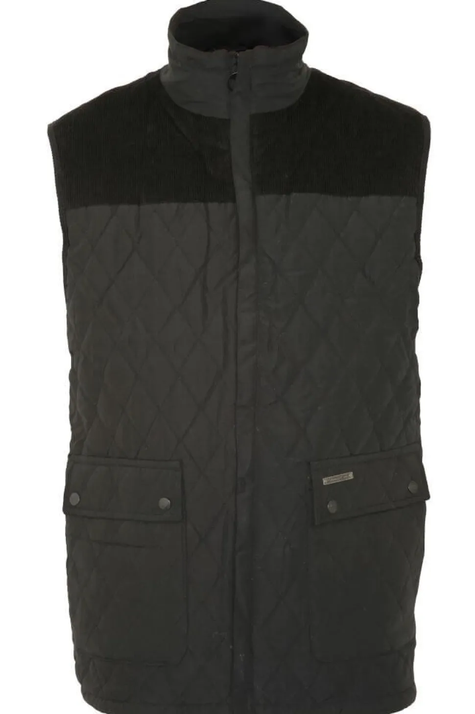 Arundel Diamond Quilted Bodywarmer Black by Champion