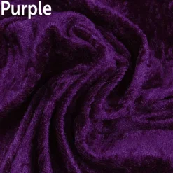 Assorted Crushed Velvet Fabric 3 Colours