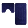 Athens Bath Mat Set Navy