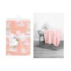 Baby Blanket Peach Bunny 75x100cm