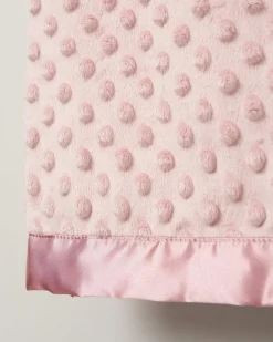 Baby Bubble Blanket Pink 75x75cm