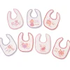 Baby Days of the Week Bibs - Girls