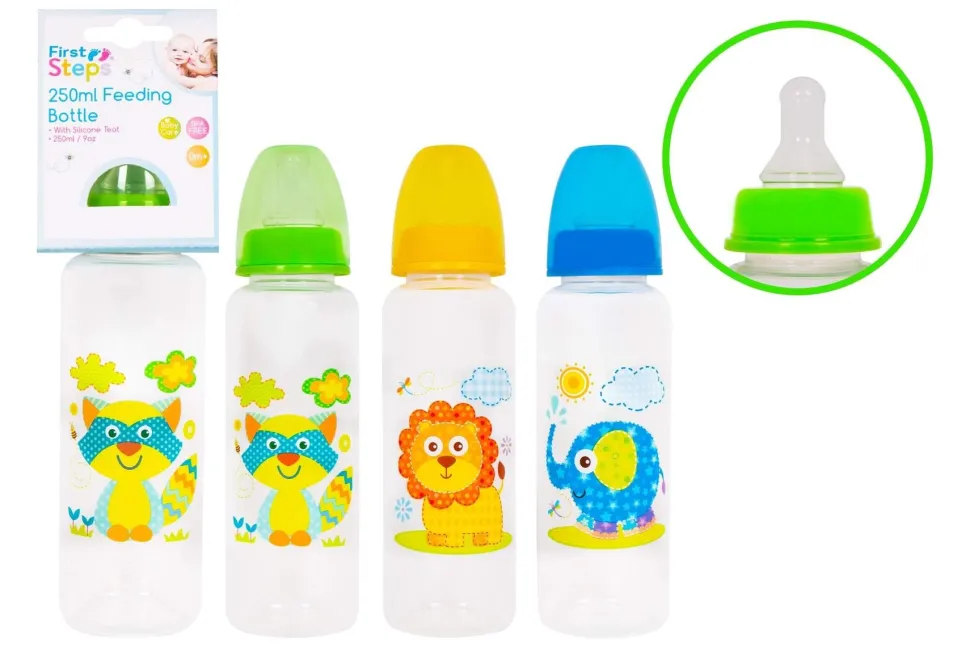Baby Feeding Bottle 250ml Assorted