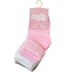 Baby Girls Assorted Cotton Rich Socks