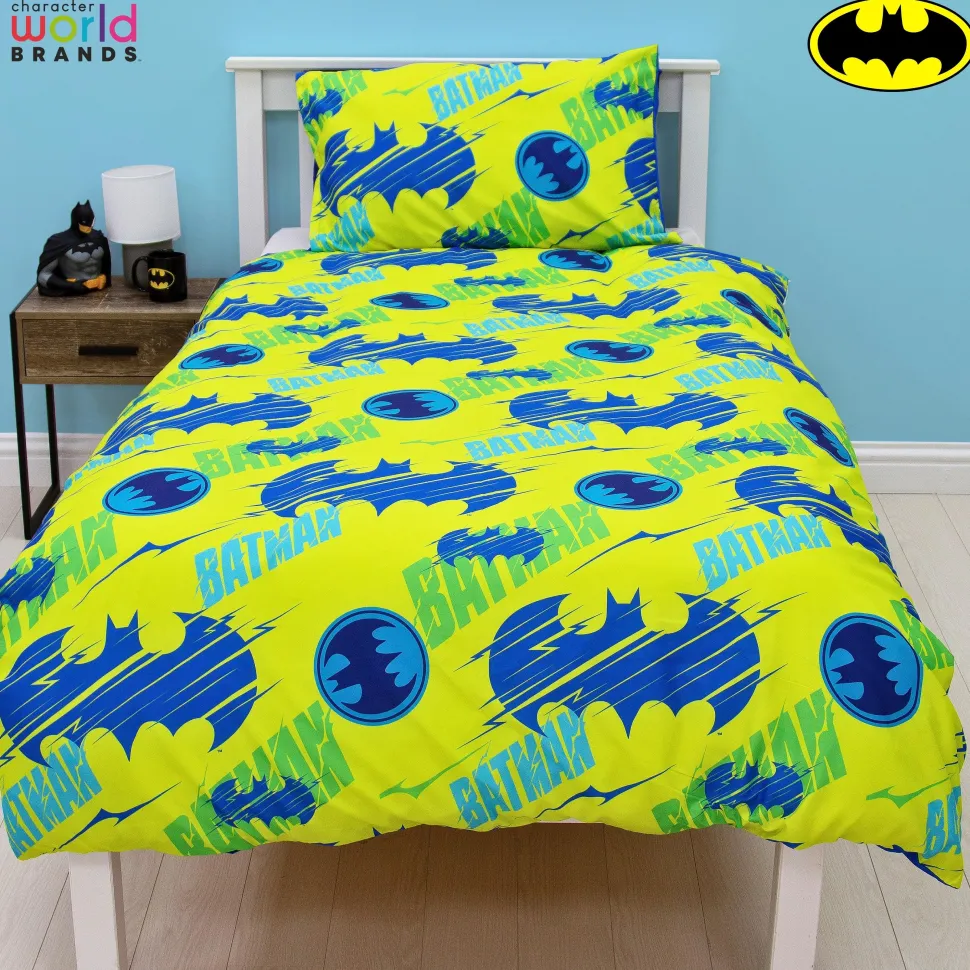 Batman City Brights Single Duvet Cover Set