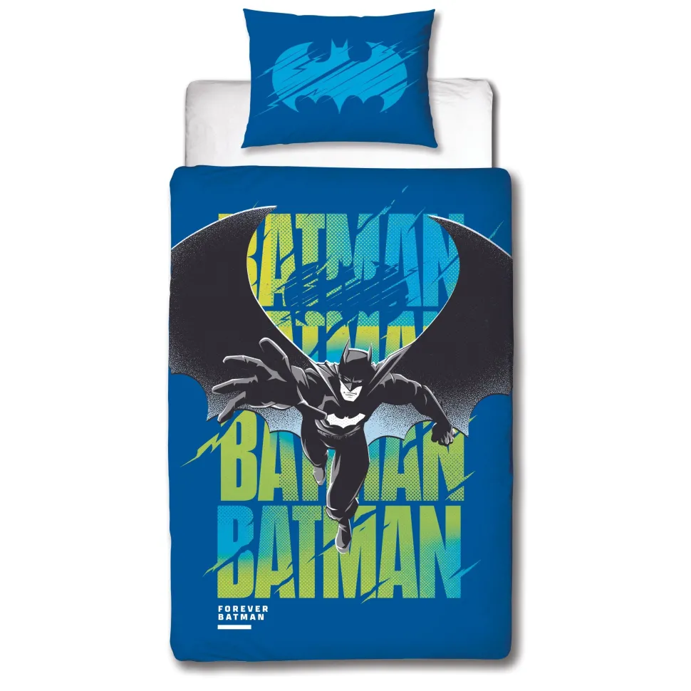 Batman City Brights Single Duvet Cover Set