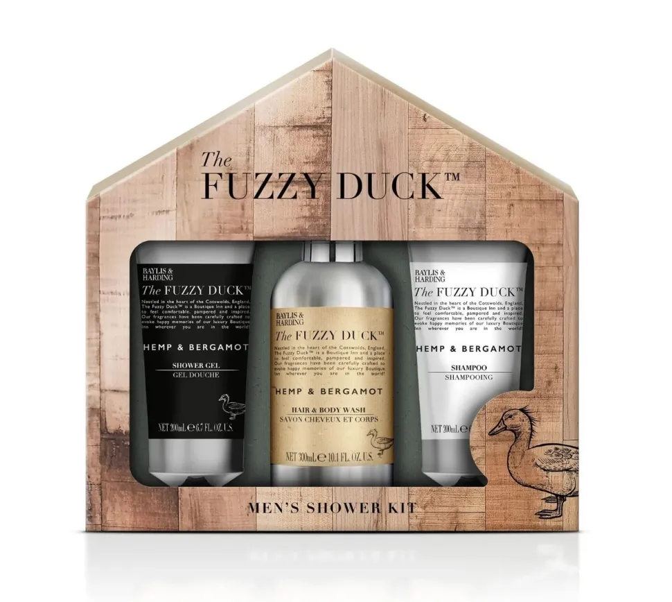 Baylis & Harding The Fuzzy Duck Men’s Shower Kit 3 Piece Set
