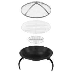 BBQ Grill and Firepit