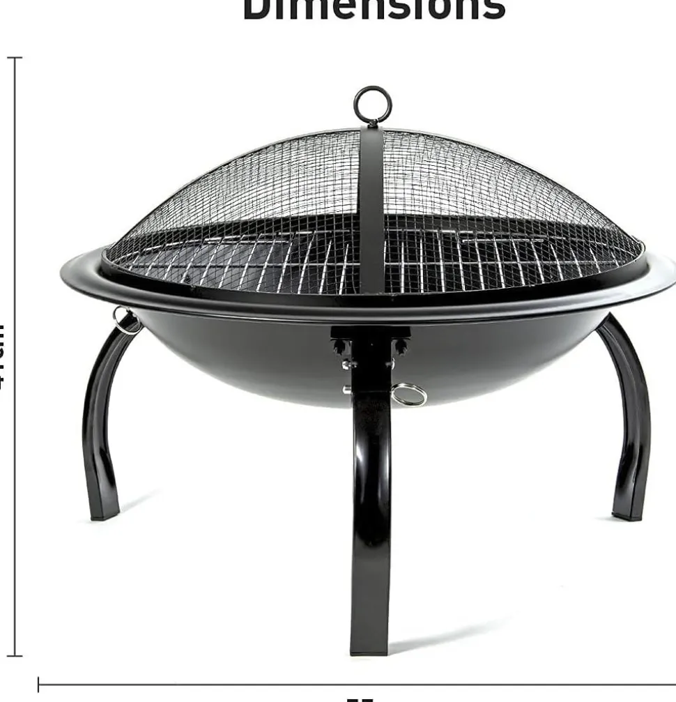 BBQ Grill and Firepit