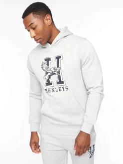 Belton Hoodie Grey Marl by Henley