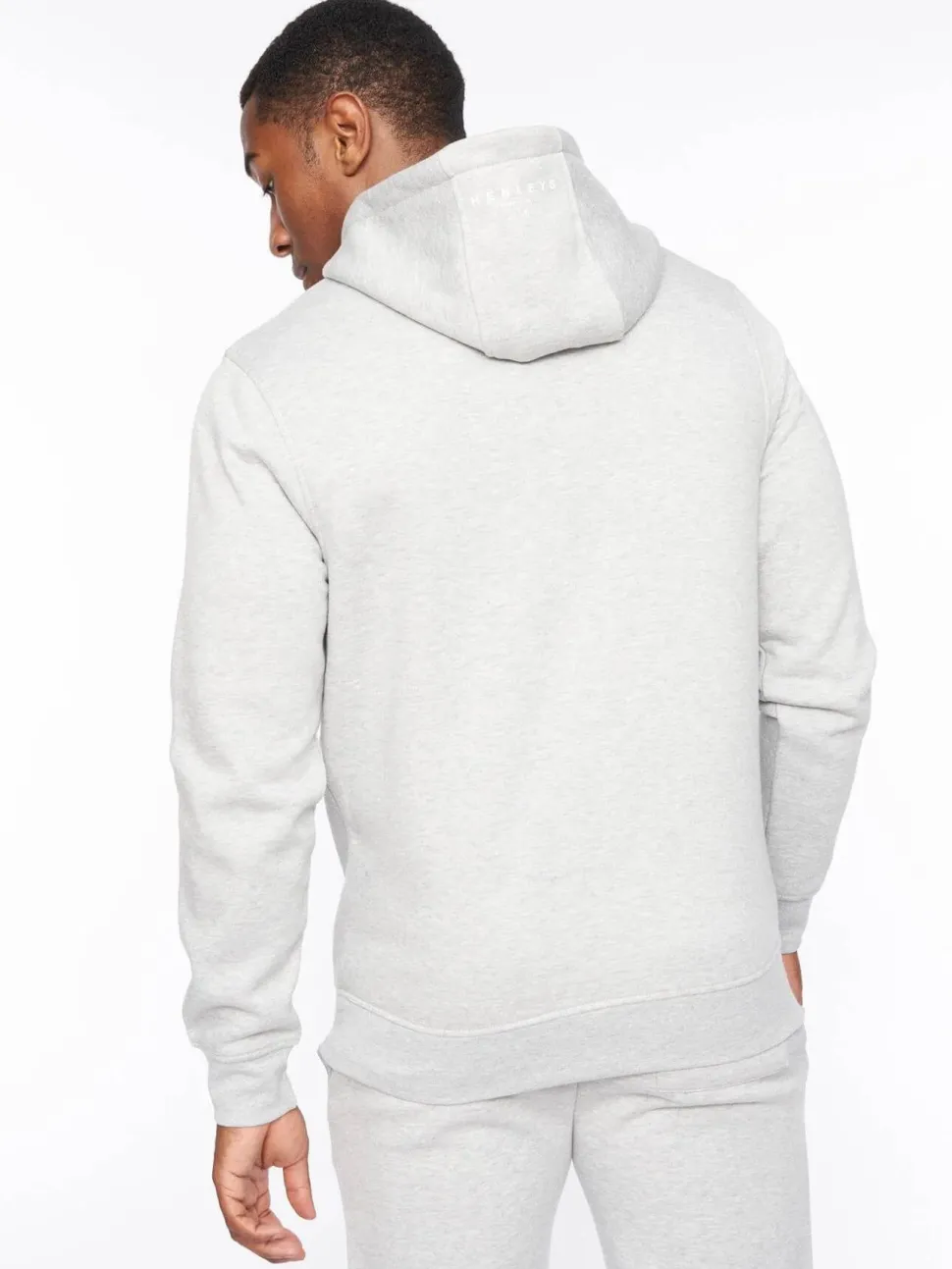 Belton Hoodie Grey Marl by Henley