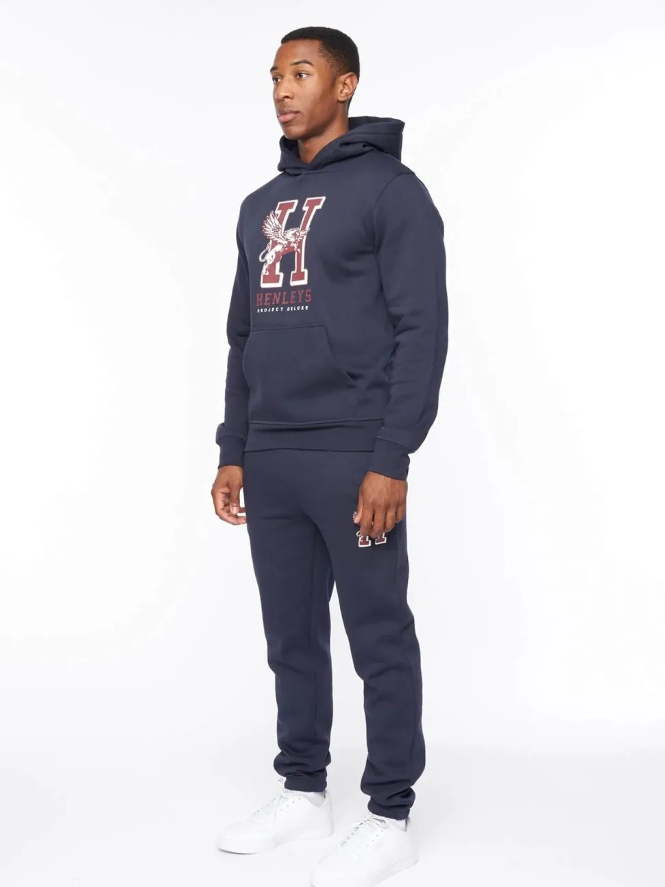 Belton Hoodie Navy by Henley