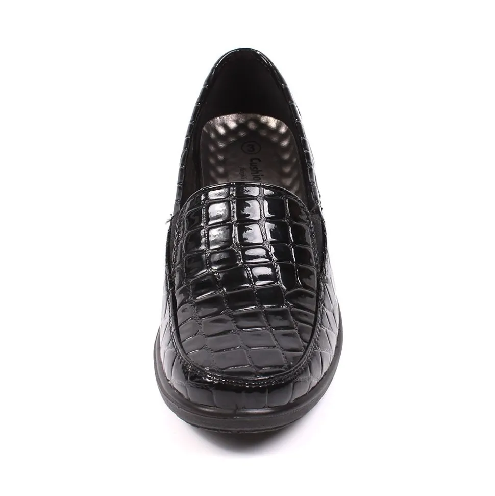 Beth Croc Women's Comfort Walk Shoes Black